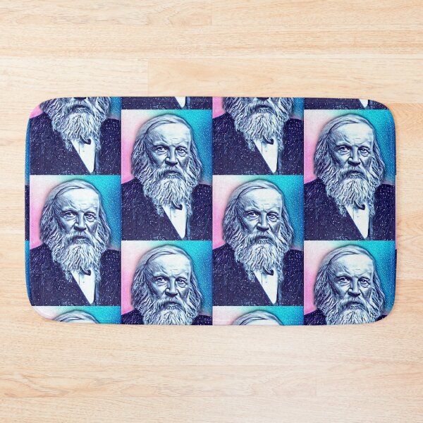 Item preview, Dimitri Mendeleev Artwork | Dimitri Mendeleev Portrait | Dimitri Mendeleev Wall Art  designed and sold by Suyogsonar25.