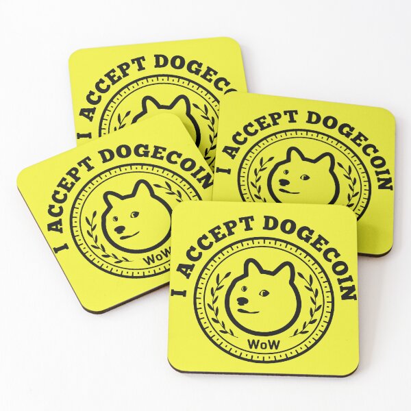 Item preview, I Accept Dogecoin designed and sold by PhDFashion.