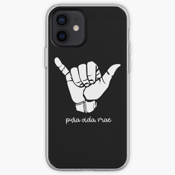 Costa Rica Pura Vida Mae Shaka iPhone Soft Case