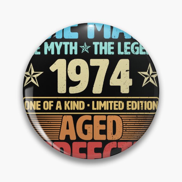 Item preview, The Man 1974 Aged Perfectly Life Begins At 49th Birthday designed and sold by apaahteklur.
