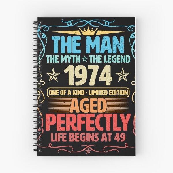 Item preview, The Man 1974 Aged Perfectly Life Begins At 49th Birthday designed and sold by apaahteklur.