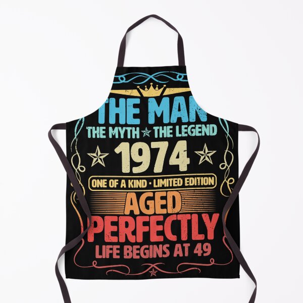 Item preview, The Man 1974 Aged Perfectly Life Begins At 49th Birthday designed and sold by apaahteklur.