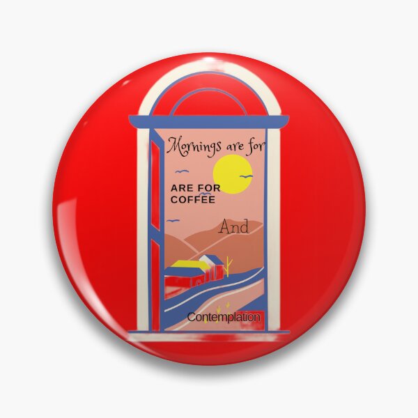 Item preview, Morning are for coffee and contemplation  designed and sold by Echo Aesthetics.