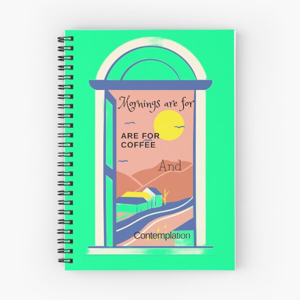 Item preview, Morning are for coffee and contemplation  designed and sold by Echo Aesthetics.