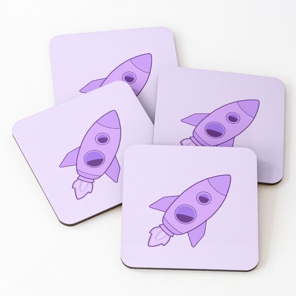 Item preview, Cute Purple Rocket designed and sold by Myinsidethoughts.