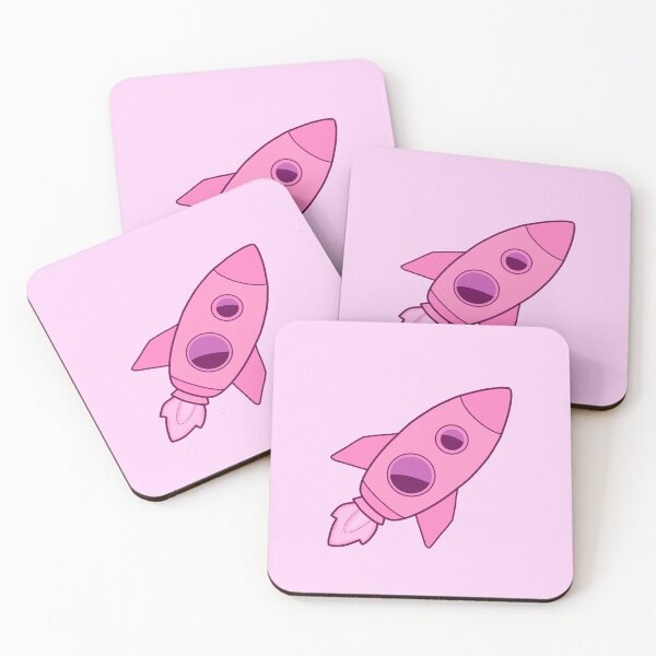 Item preview, Cute Pink Rocket designed and sold by Myinsidethoughts.
