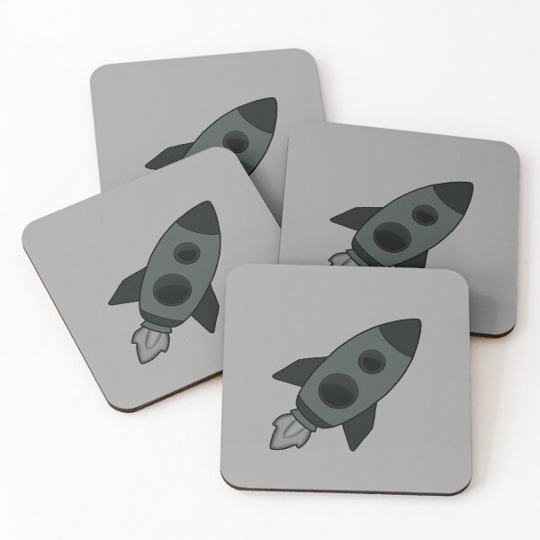 Item preview, Cute Black Rocket designed and sold by Myinsidethoughts.