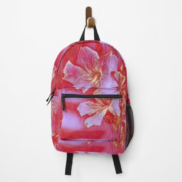 Item preview, Flowering Golden Fuschia Oleander on Red designed and sold by IvaRenee.