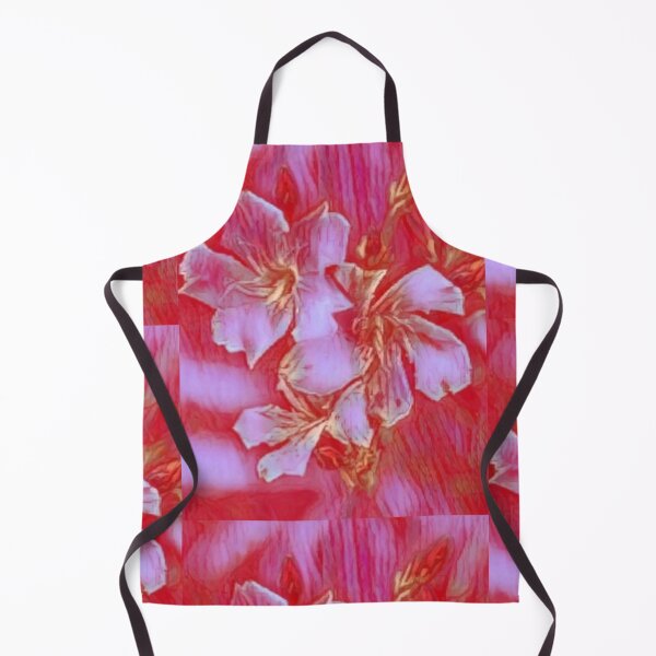 Item preview, Flowering Golden Fuschia Oleander on Red designed and sold by IvaRenee.