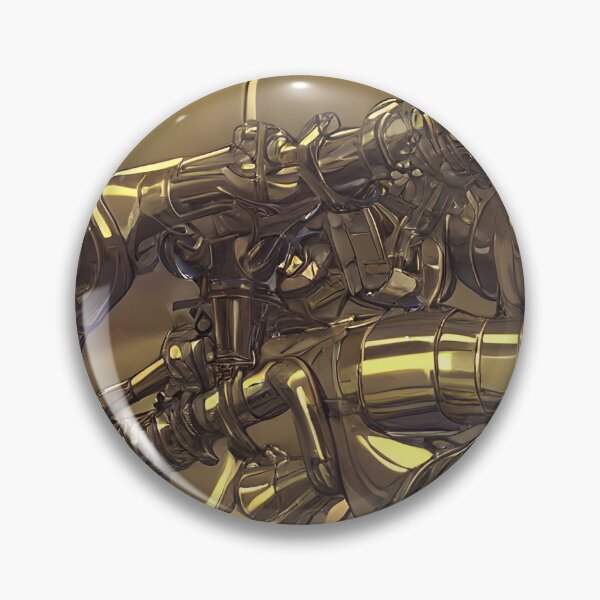 Item preview, Golden Machine - Seamless Pattern designed and sold by Chubuter.