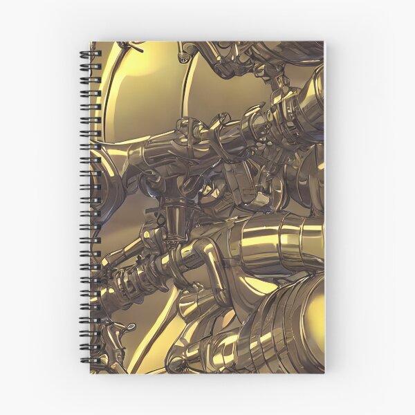 Item preview, Golden Machine - Seamless Pattern designed and sold by Chubuter.