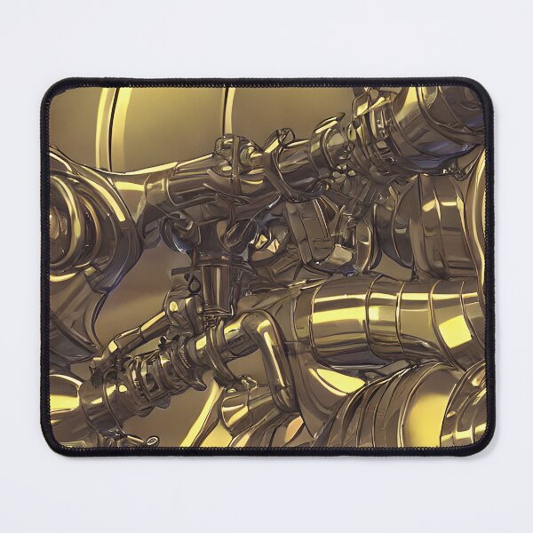 Item preview, Golden Machine - Seamless Pattern designed and sold by Chubuter.