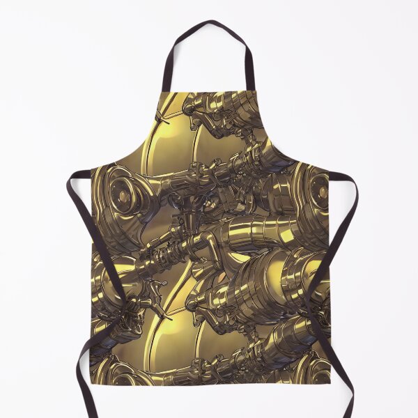Item preview, Golden Machine - Seamless Pattern designed and sold by Chubuter.