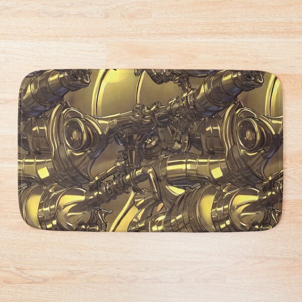 Item preview, Golden Machine - Seamless Pattern designed and sold by Chubuter.