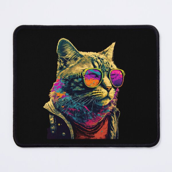 Item preview, Cool cat wearing shades designed and sold by AnimalArtPhotos.