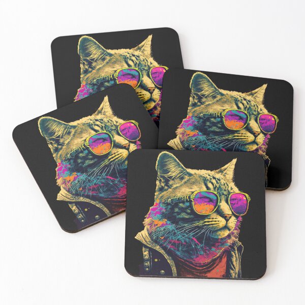 Item preview, Cool cat wearing shades designed and sold by AnimalArtPhotos.