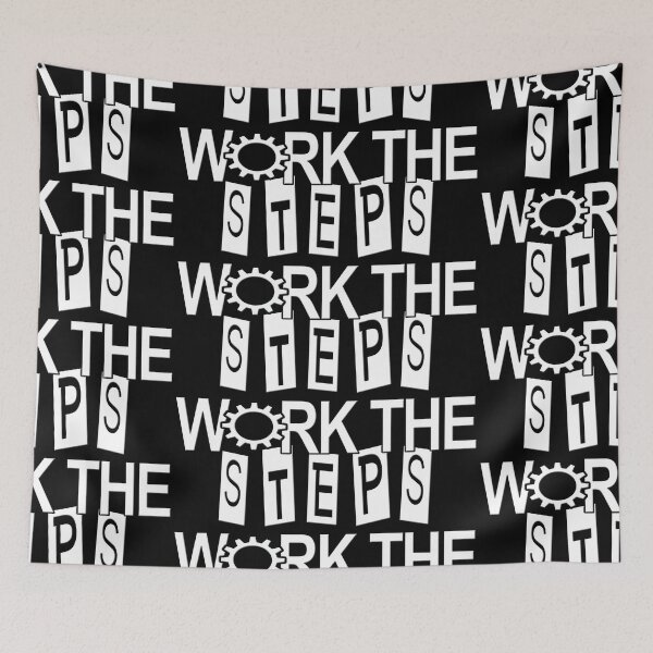 Item preview, Work The Steps designed and sold by NA-WEARS.