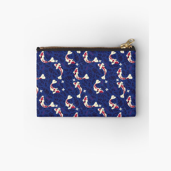 Item preview, pattern with koi and algae designed and sold by burbura.