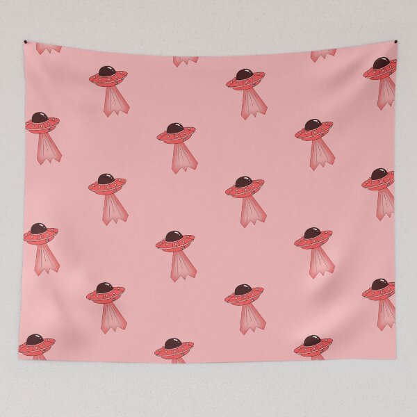 Item preview, Cute Red UFO designed and sold by Myinsidethoughts.