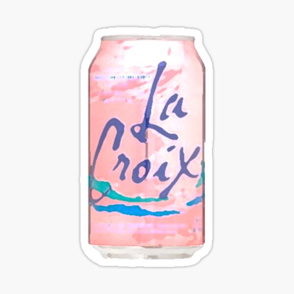Raspberry La Croix Sticker