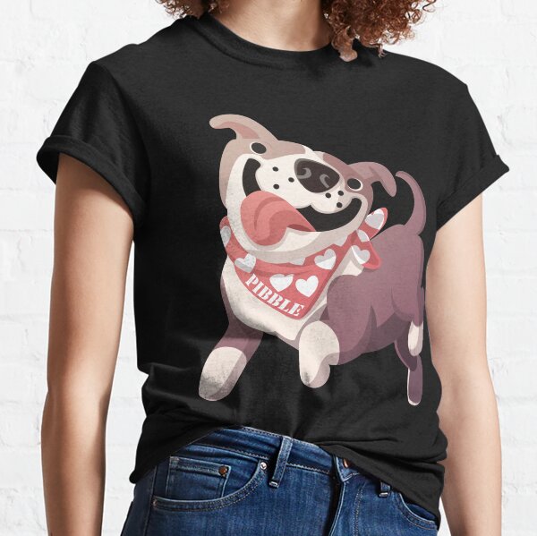 Item preview, Pibbles the Pit Bull designed and sold by stuffbykristin.