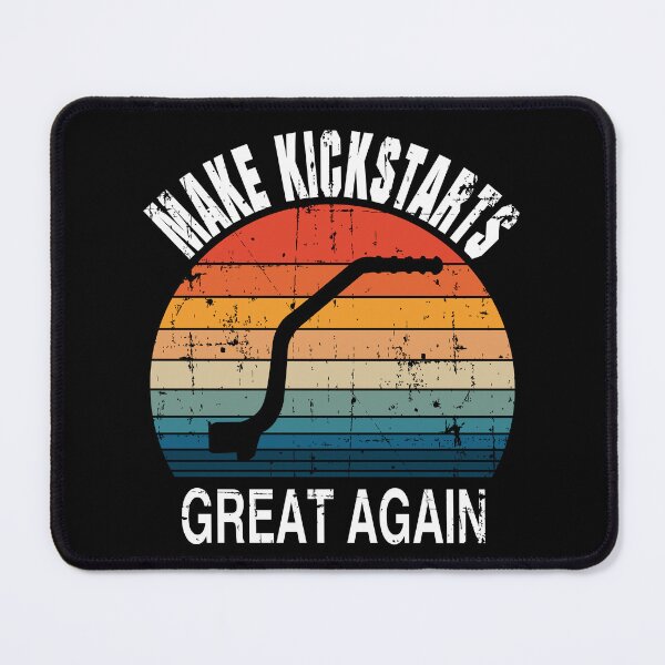 Item preview, Make Kickstarts Great Again - Vintage Motocross Design - Kickstart Kenny Edition designed and sold by starider.