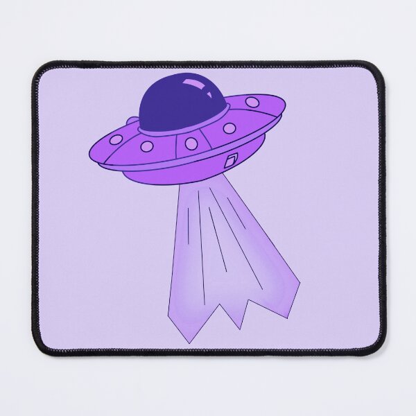 Item preview, Cute Purple UFO designed and sold by Myinsidethoughts.