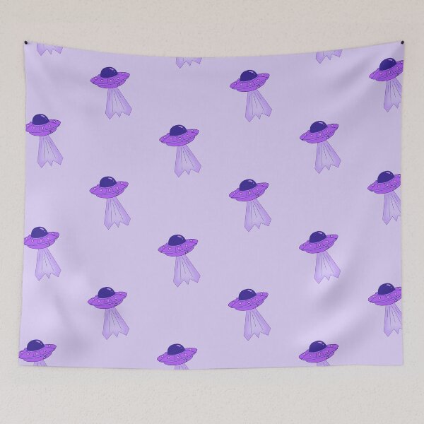 Item preview, Cute Purple UFO designed and sold by Myinsidethoughts.