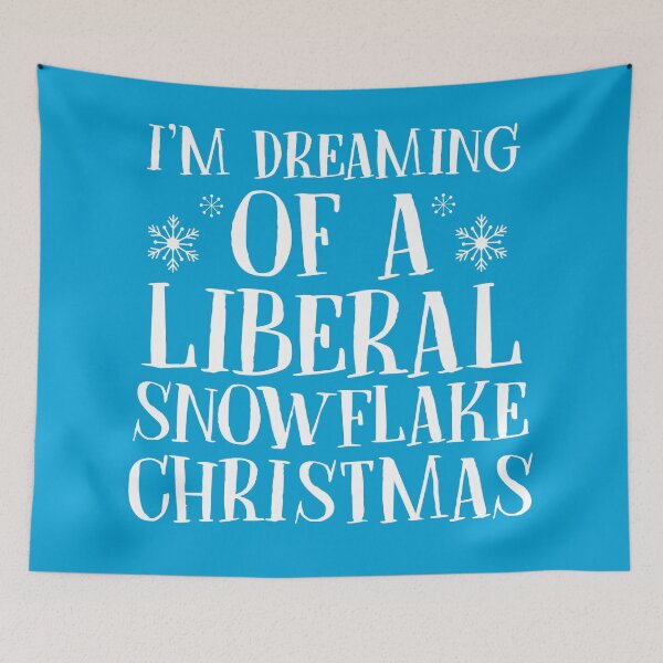 Item preview, I'm Dreaming Of A Liberal Snowflake Christmas designed and sold by kjanedesigns.