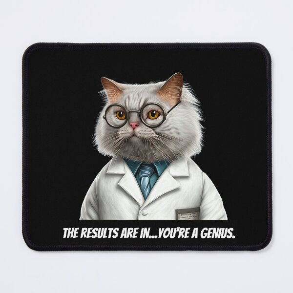 Item preview, Funny cat doctor designed and sold by AnimalArtPhotos.