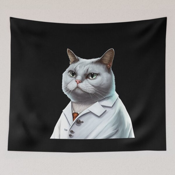Item preview, Cat doctor designed and sold by AnimalArtPhotos.