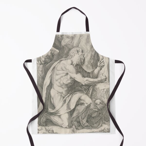 Item preview, St. Jerome with Cross and Lion designed and sold by DevoidDevout.