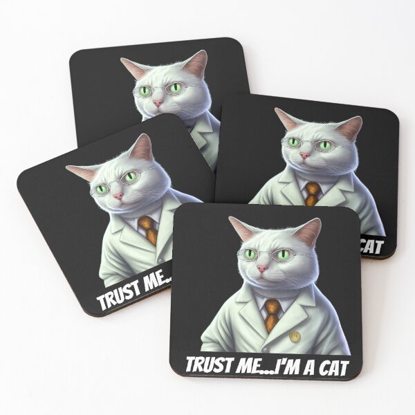 Item preview, Trust me I'm a cat doctor designed and sold by AnimalArtPhotos.