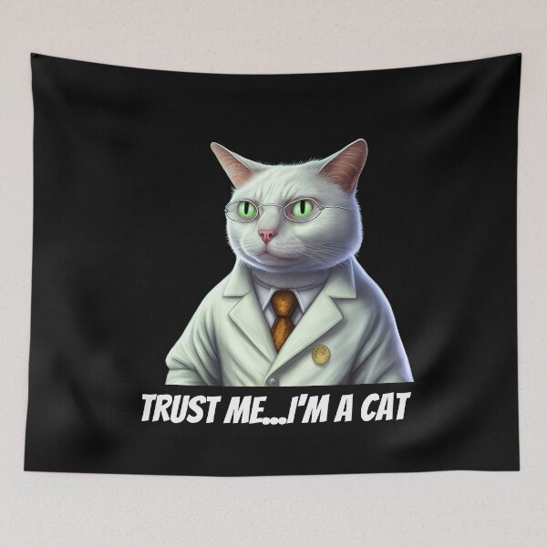 Item preview, Trust me I'm a cat doctor designed and sold by AnimalArtPhotos.