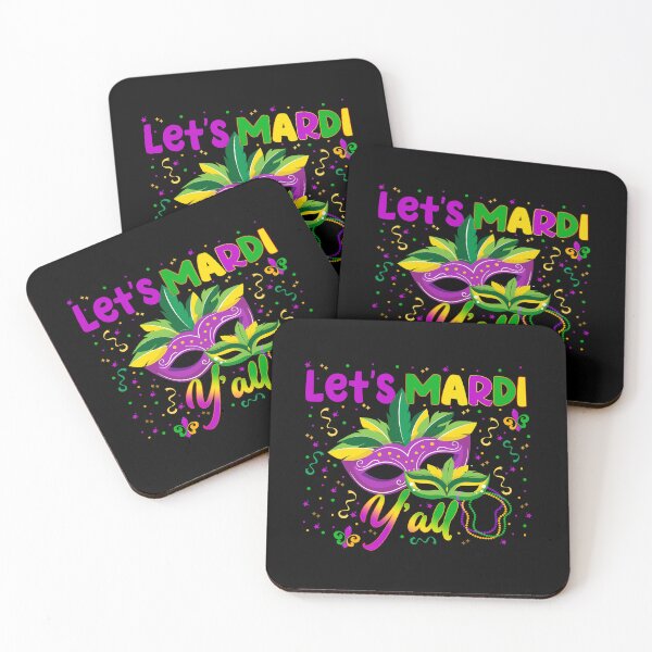 Item preview, Let's Mardi Y'all Colorful Parade NOLA Group Matching  designed and sold by Nzgiftsandmore.