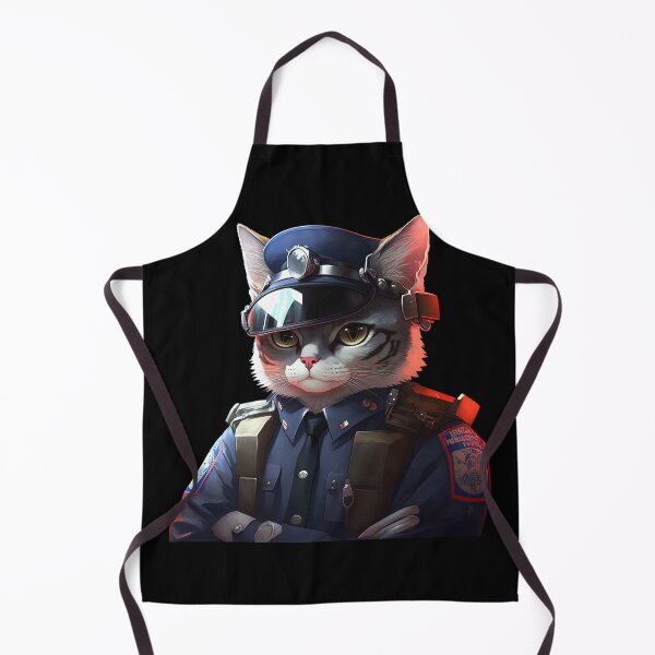 Item preview, Cat police service designed and sold by AnimalArtPhotos.