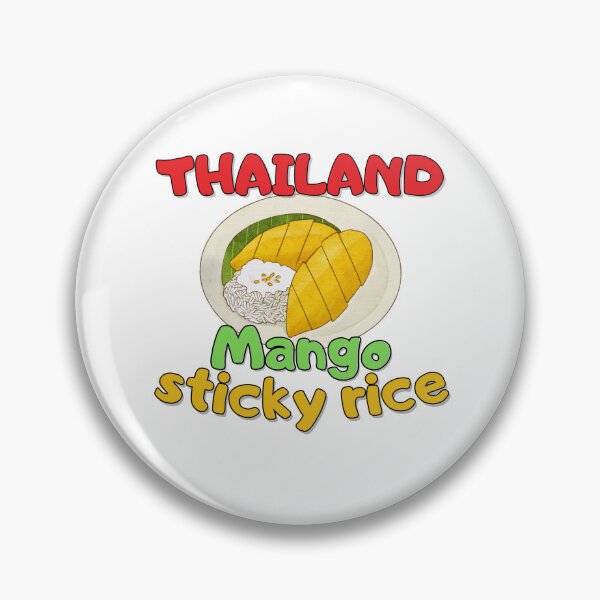 Artikelvorschau, Mango-Klebreis, Thailand, Thai, thailändisches Essen, Thailand-Hemd, thailändisches Hemd entworfen und verkauft von 1SINGHA.