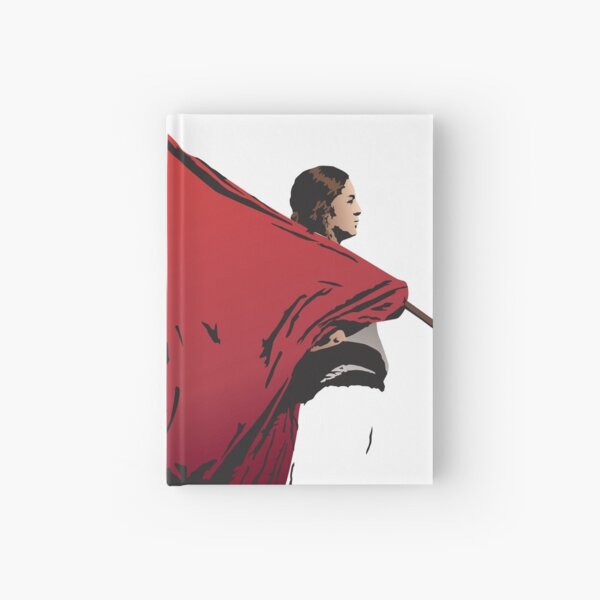 Bandera Roja Cuaderno de tapa dura