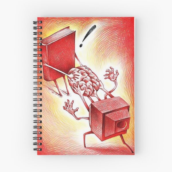Item preview, Book vs TV designed and sold by StreetNoise.