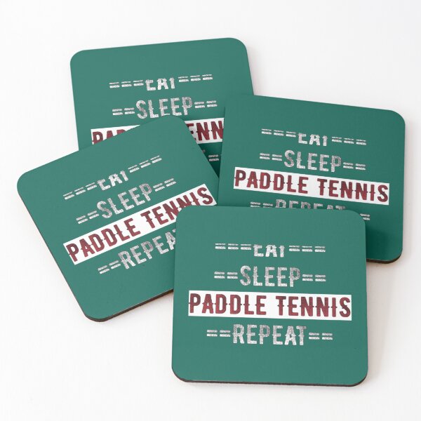 Item preview, Gift for Paddle Ball Players Eat Sleep Paddle Tennis Repeat    designed and sold by LadybugWreaths.