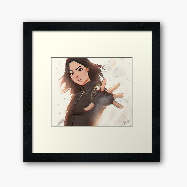 Quake-daisy johnson Framed Art Print