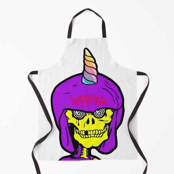Item preview, Future Cyborg Unicorn Skull Brain Terminator Candy Unicorn Blast Surreal Pop Art Steam Punk designed and sold by Tyler Tilley.