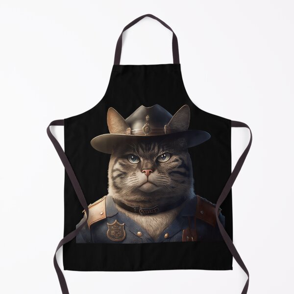 Item preview, Cat sheriff designed and sold by AnimalArtPhotos.