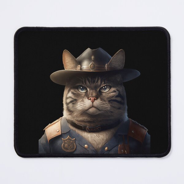 Item preview, Cat sheriff designed and sold by AnimalArtPhotos.