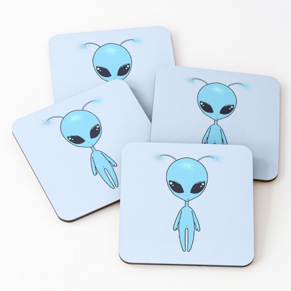 Item preview, Cute Blue Alien designed and sold by Myinsidethoughts.