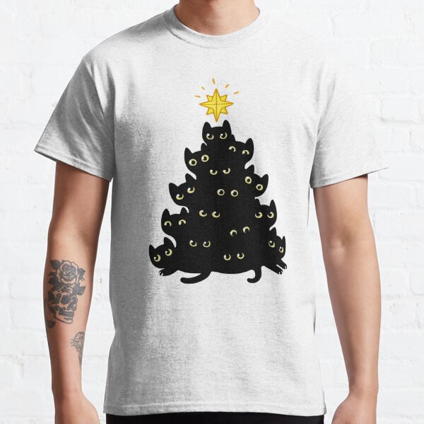Reindeer Xmas Kids / Childrens T-Shirt Holiday Christmas Snow Flake Tree 