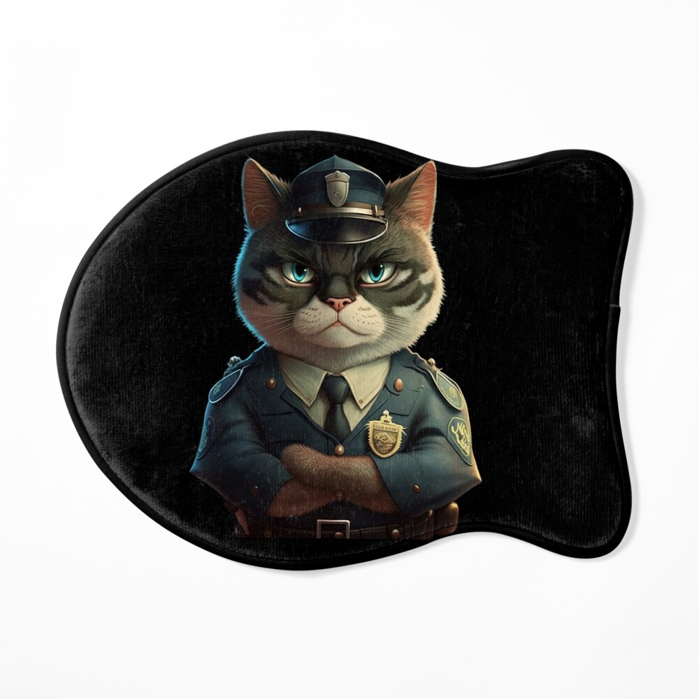 Cat Meme police dept' Poster by master jasion