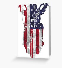 American Chopper Motorcycle T Shirt Greeting Card