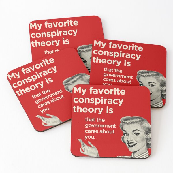 Item preview, My favorite Conpsiracy Theory - Funny Covid Tyranny designed and sold by -Koleidescope.