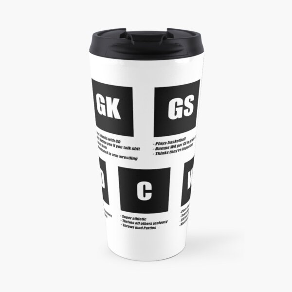 Netball Travel Mug